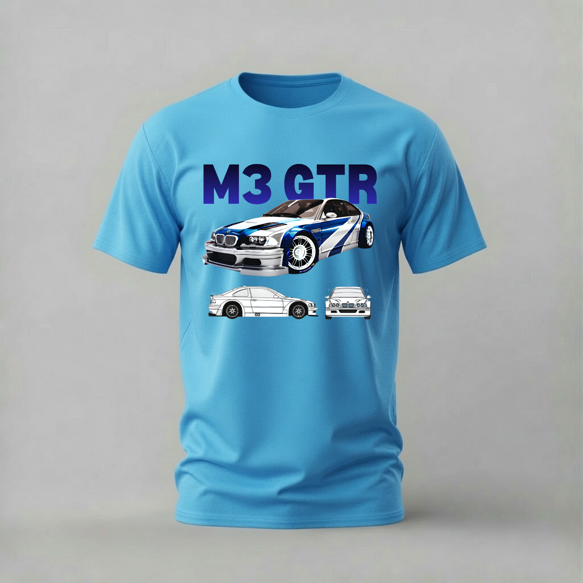 bmw m3 gtr tshirt; m3 gtr graphic shirt; e46 m3 tshirt; bmw gtr tee; iconic m3 graphic; german racing car shirt; unisex bmw tshirt; men cotton tshirt; half sleeve printed tshirt; streetwear; casual wear; bmw merch; m3 fan shirt
