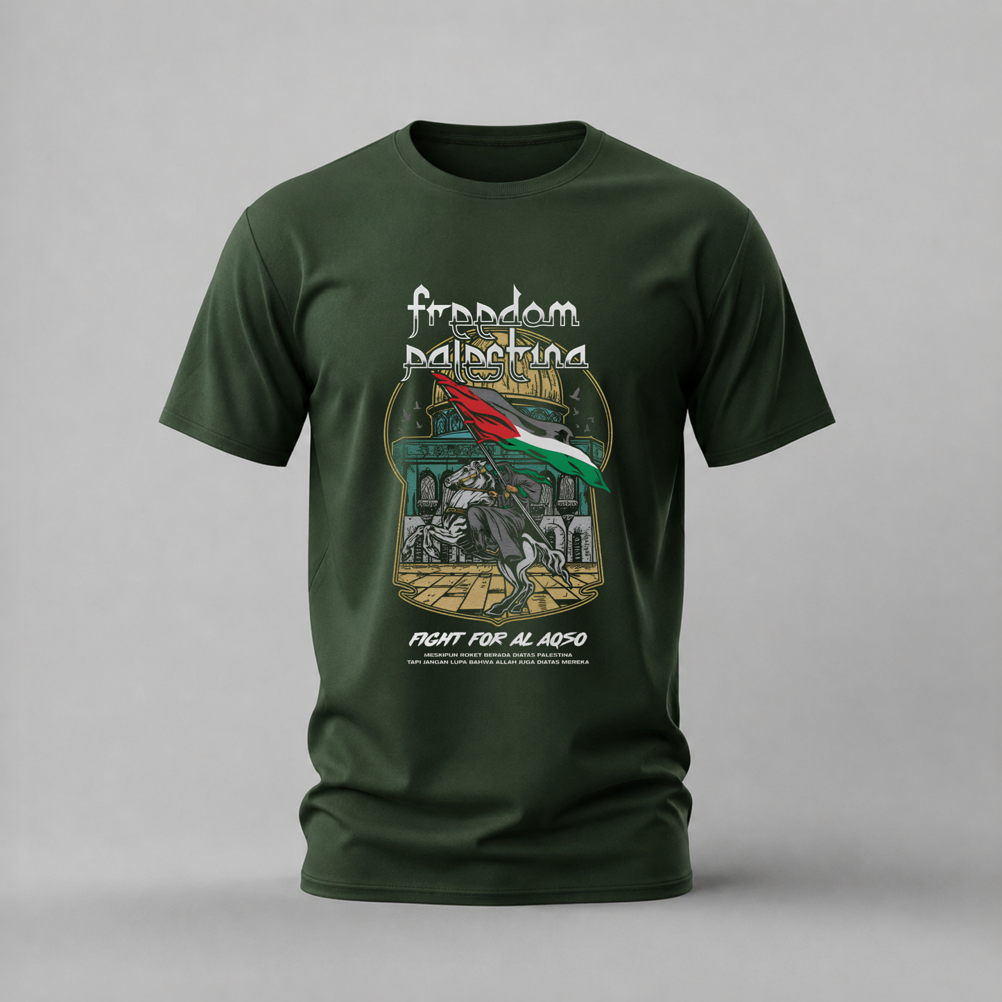 freedom palestine tshirt; al aqsa graphic shirt; palestine warrior tee; fight for al aqsa tshirt; solidarity palestine shirt; unisex palestine tee; men cotton tshirt; half sleeve printed tshirt; streetwear; casual wear; palestine merch; al aqsa graphic shirt
