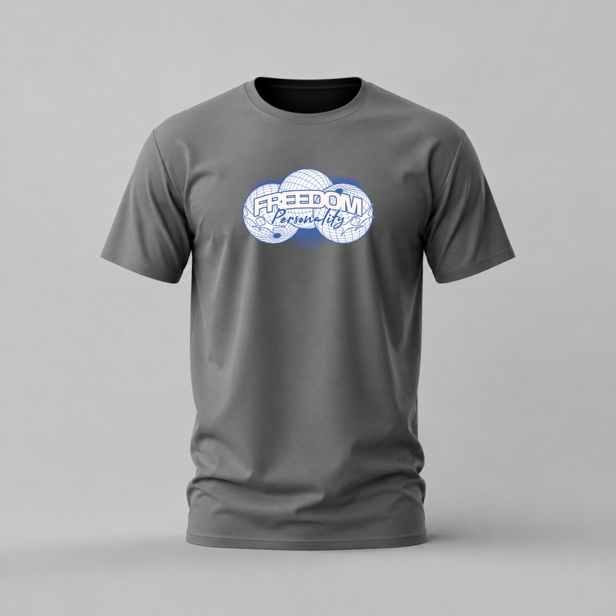 freedom personality tshirt; globe wireframe shirt; freedom graphic tee; personality tshirt; unisex graphic tee; men cotton tshirt; half sleeve printed tshirt; street merch; casual wear