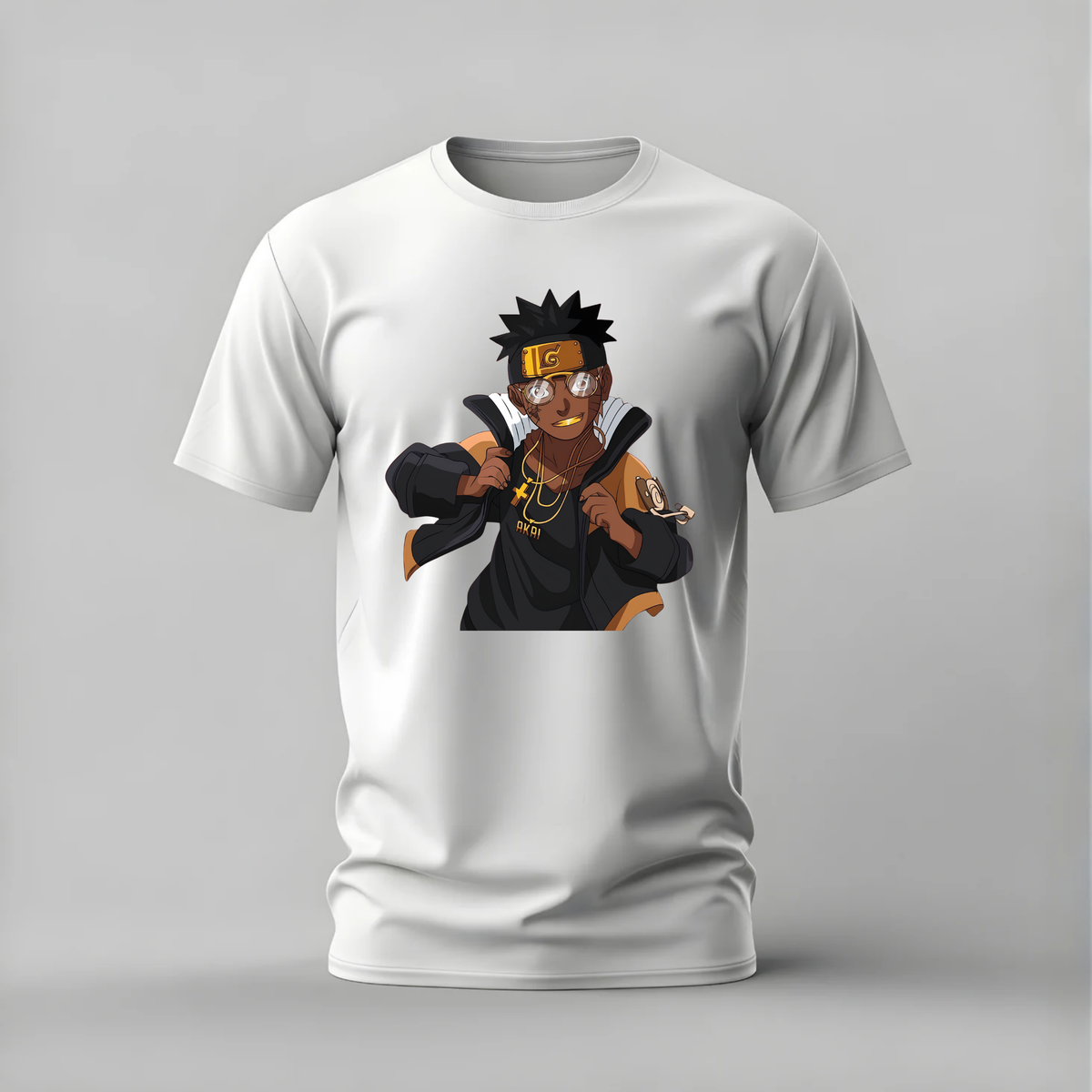 gold naruto tshirt; streetwear naruto shirt; gold headband graphic tee; luxury naruto tshirt; unisex gold naruto tee; men cotton tshirt; half sleeve printed tshirt; anime merch; casual wear
