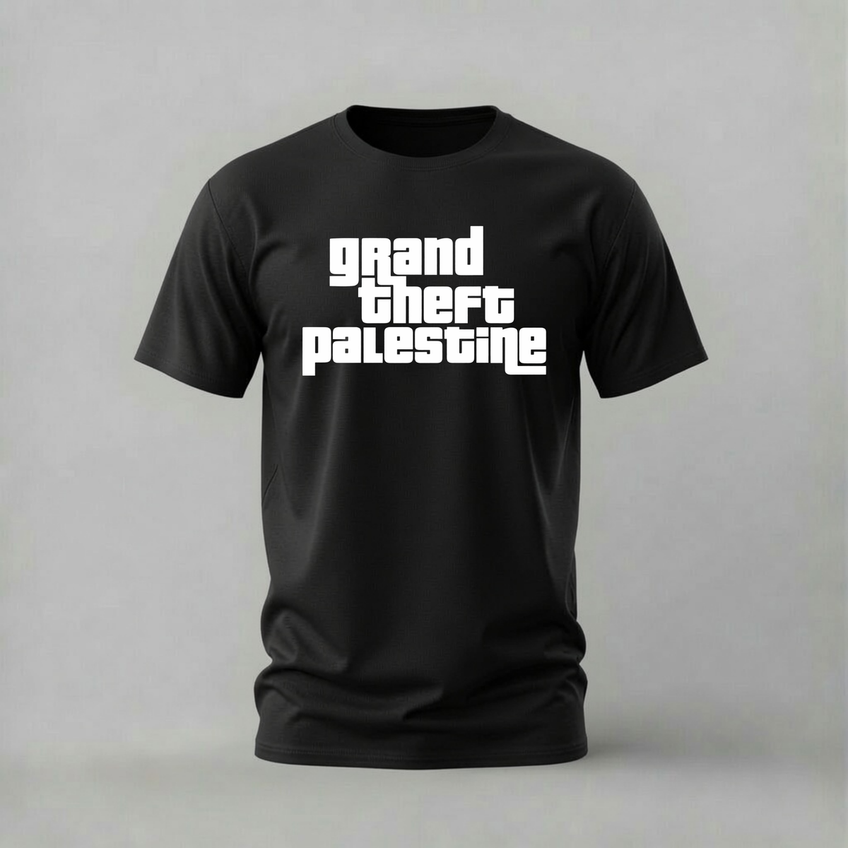 grand theft palestine tshirt; gta palestine shirt; palestine collage graphic tee; from the river to the sea tshirt; unisex graphic tee; men cotton tshirt; half sleeve printed tshirt; solidarity merch; casual wear