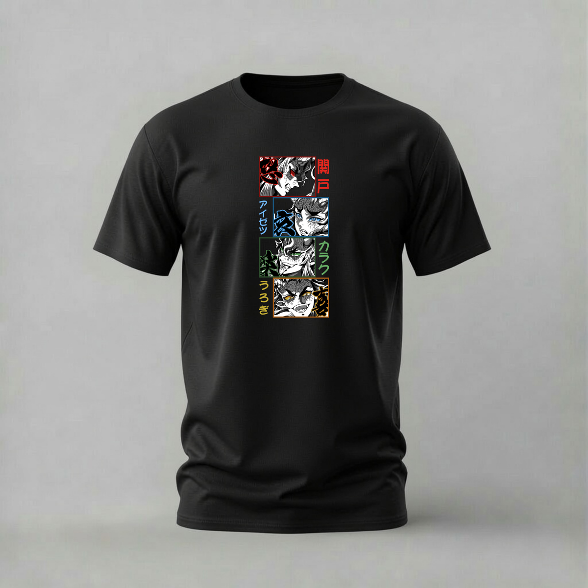 hantengu clones tshirt; demon slayer upper rank shirt; hantengu graphic tee; aizetsu sekido urogi karaku tshirt; unisex graphic tee; men cotton tshirt; half sleeve printed tshirt; anime merch; casual wear