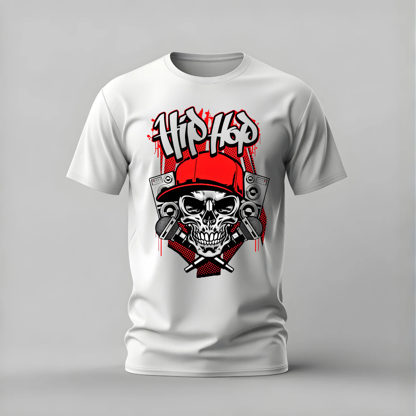 hip hop skull tshirt; hip hop shirt; skull cap graphic tee; hip hop graffiti tshirt; music skull shirt; unisex hip hop tee; men cotton tshirt; half sleeve printed tshirt; streetwear; casual wear; skull merch; hip hop graphic shirt
