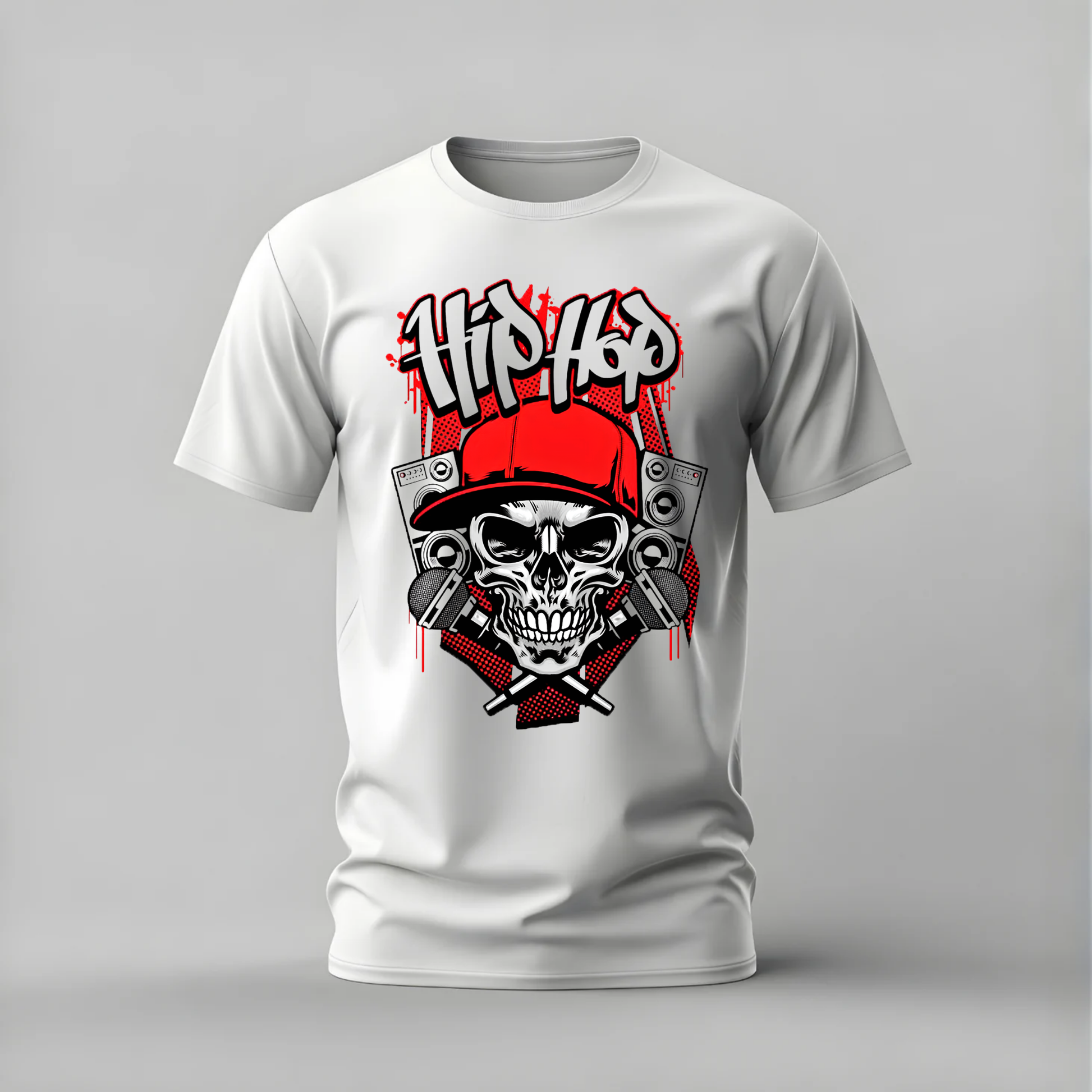 hip hop skull tshirt; hip hop shirt; skull cap graphic tee; hip hop graffiti tshirt; music skull shirt; unisex hip hop tee; men cotton tshirt; half sleeve printed tshirt; streetwear; casual wear; skull merch; hip hop graphic shirt
