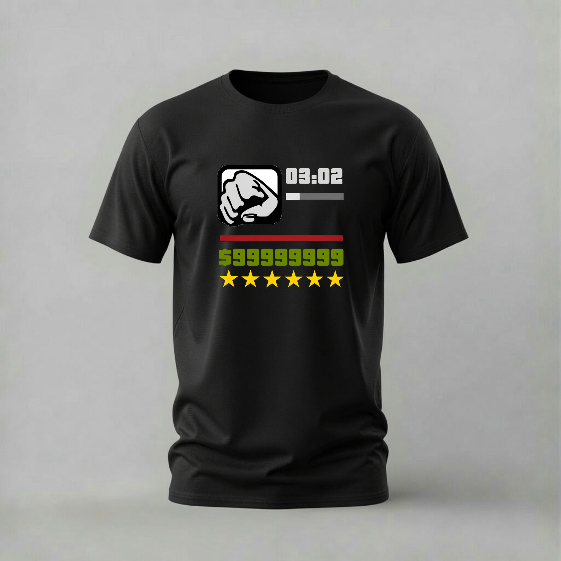 max money tshirt; gta style shirt; 999999999 graphic tee; gta money tshirt; gaming money shirt; unisex gta tee; men cotton tshirt; half sleeve printed tshirt; streetwear; casual wear; gta merch; money graphic shirt
