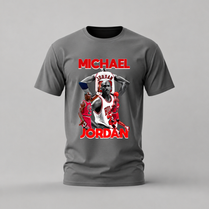 michael jordan tshirt; jordan bulls shirt; mj graphic tee; chicago bulls jordan tshirt; basketball legend shirt; unisex jordan tee; men cotton tshirt; half sleeve printed tshirt; streetwear; casual wear; jordan merch; basketball graphic shirt
