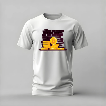 more bitcoin more problems tshirt; bitcoin stacks shirt; crypto problems graphic tee; bitcoin coins tshirt; funny crypto shirt; unisex bitcoin tee; men cotton tshirt; half sleeve printed tshirt; streetwear; casual wear; bitcoin merch; crypto graphic shirt
