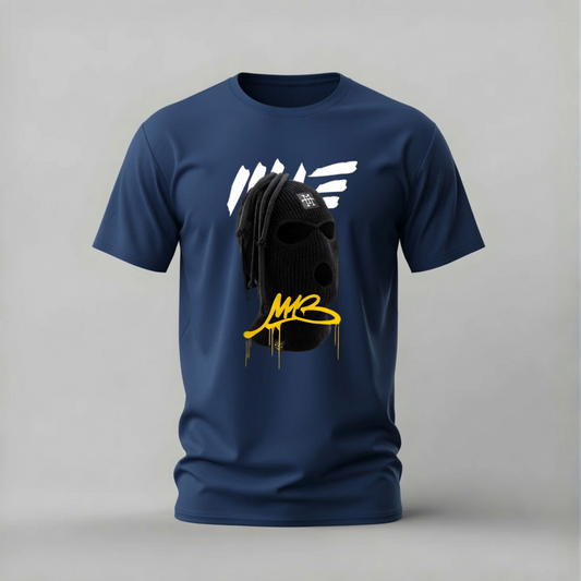 mr balaclava tshirt; black mask dreads shirt; ski mask graphic tee; street balaclava tshirt; unisex graphic tee; men cotton tshirt; half sleeve printed tshirt; street merch; casual wear