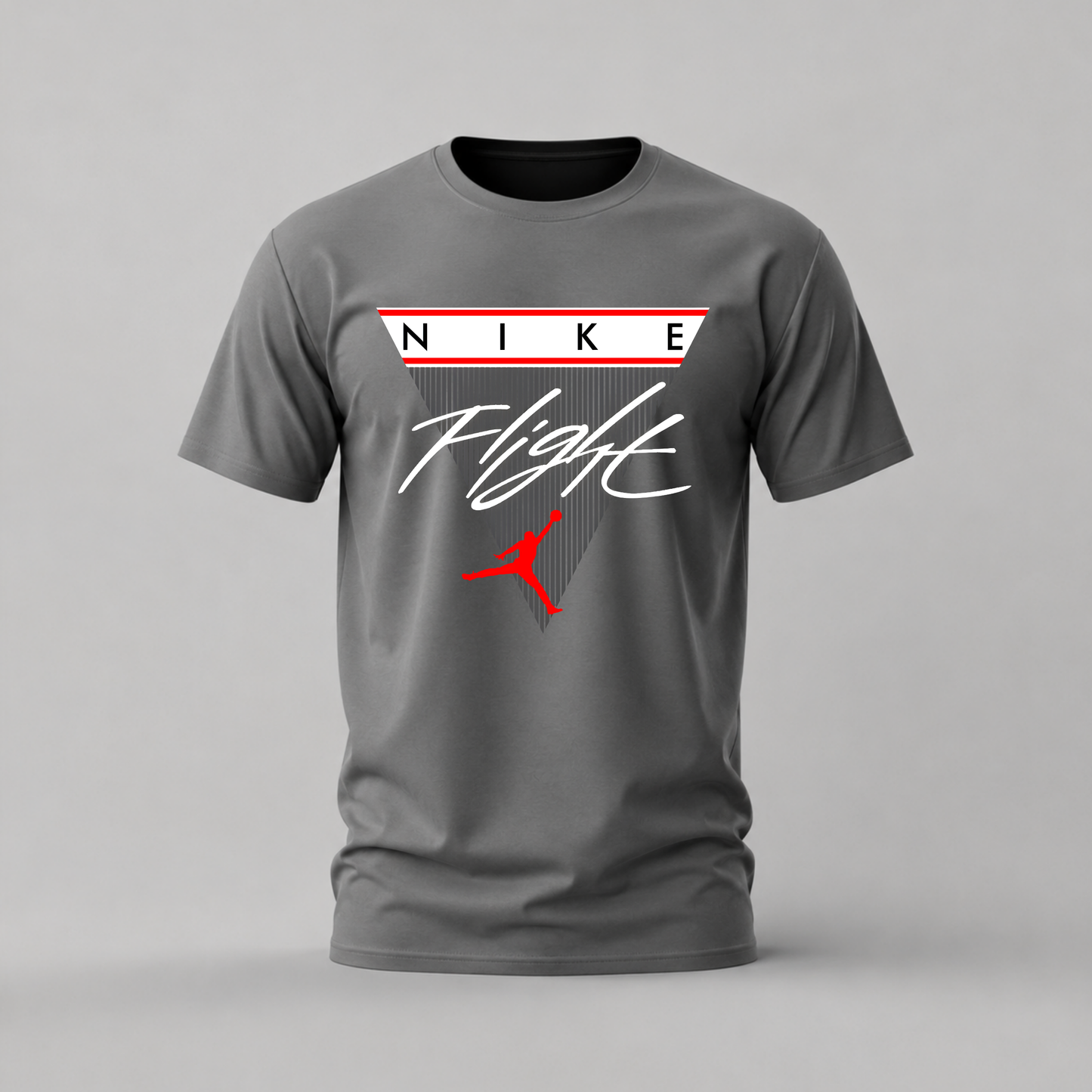 nike flight tshirt; jumpman shirt; nike jumpman graphic tee; flight logo tshirt; jordan flight shirt; unisex nike tee; men cotton tshirt; half sleeve printed tshirt; streetwear; casual wear; nike merch; jumpman graphic shirt
