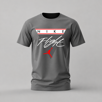 nike flight tshirt; jumpman shirt; nike jumpman graphic tee; flight logo tshirt; jordan flight shirt; unisex nike tee; men cotton tshirt; half sleeve printed tshirt; streetwear; casual wear; nike merch; jumpman graphic shirt
