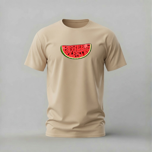 palestine heritage tshirt; dome of the rock shirt; watermelon palestine graphic tee; key of return tshirt; unisex graphic tee; men cotton tshirt; half sleeve printed tshirt; cultural merch; casual wear