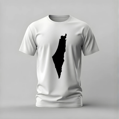 palestine map tshirt; filled palestine map shirt; palestine graphic tee; solidarity palestine tshirt; palestine filled map; unisex palestine tshirt; men cotton tshirt; half sleeve printed tshirt; streetwear; casual wear; palestine merch; map graphic shirt
