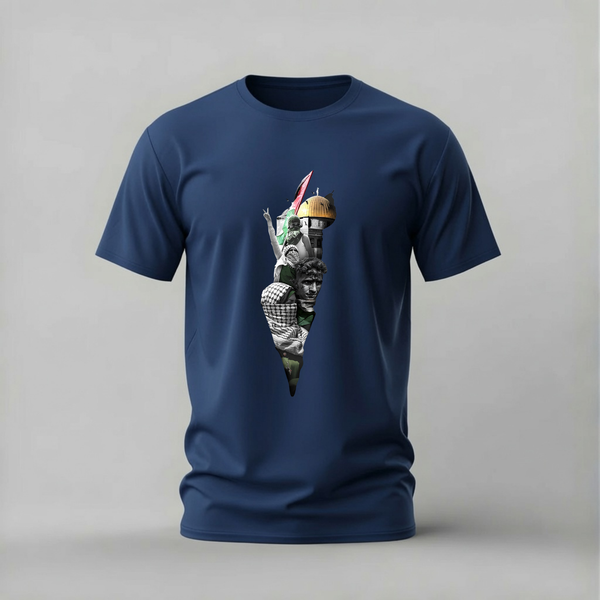 palestine solidarity tshirt; dome of the rock shirt; palestine flag graphic tee; solidarity palestine tshirt; dome graphic shirt; cultural palestine tee; unisex solidarity tshirt; men cotton tshirt; half sleeve printed tshirt; streetwear; casual wear; palestine merch; justice graphic shirt
