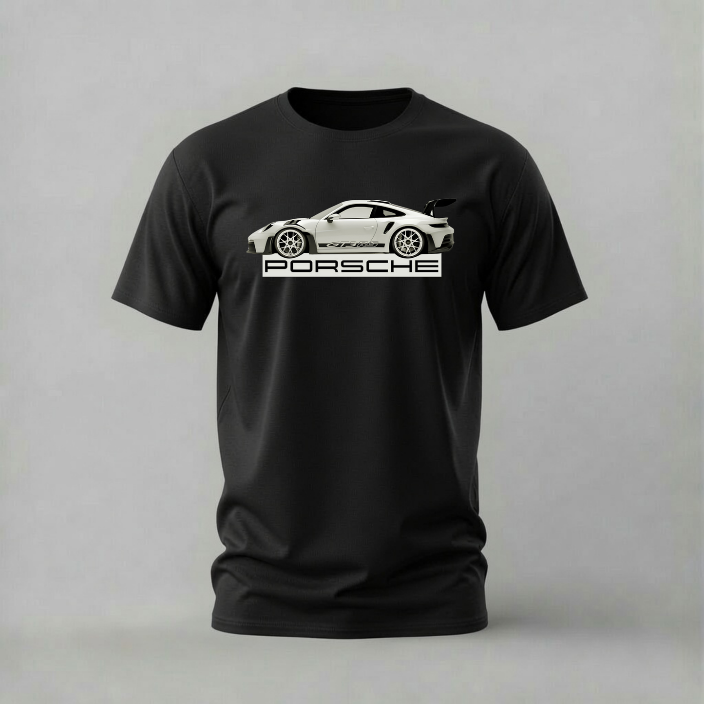 porsche gt3 rs tshirt; gt3 rs graphic shirt; porsche 911 tshirt; white gt3 rs tee; german sports car graphic; porsche racing shirt; unisex porsche tshirt; men cotton tshirt; half sleeve printed tshirt; streetwear; casual wear; porsche merch; gt3 fan shirt
