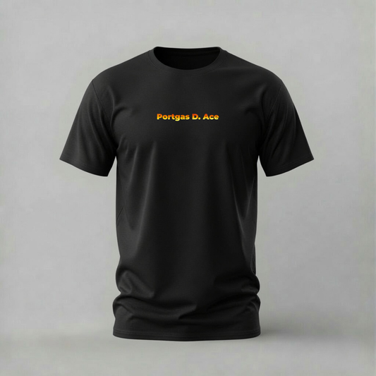 portgas d ace tshirt; fire fist ace shirt; one piece ace graphic tee; ace dragon tshirt; unisex portgas ace tee; men cotton tshirt; half sleeve printed tshirt; anime merch; casual wear