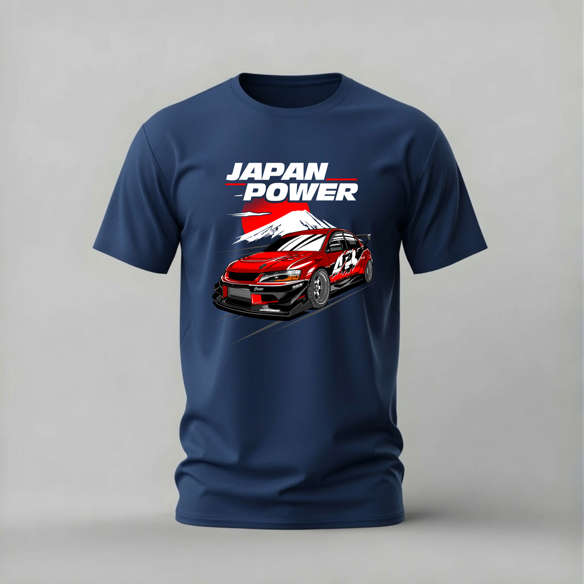 red mitsubishi evo tshirt; time attack evo shirt; lancer evolution graphic tee; evo racing tshirt; unisex car tee; men cotton tshirt; half sleeve printed tshirt; car merch; casual wear
