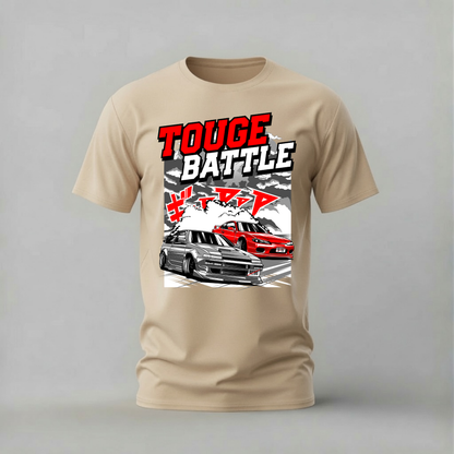touge battle tshirt; ae86 s15 shirt; initial d graphic tee; mountain drift tshirt; unisex car tee; men cotton tshirt; half sleeve printed tshirt; car merch; casual wear