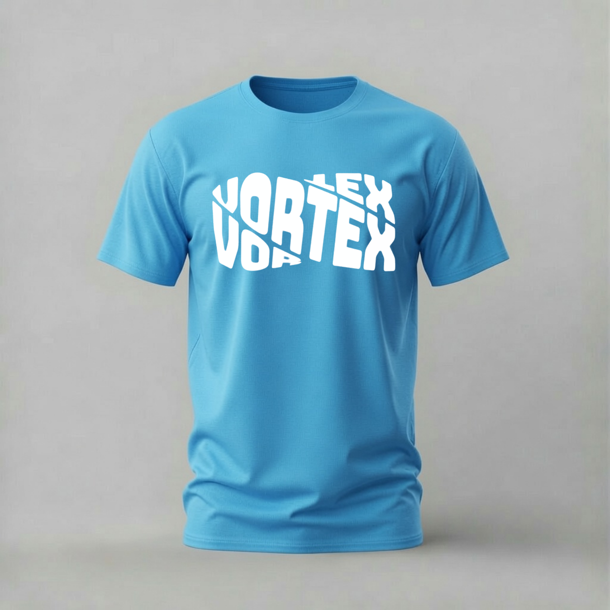 vortex tshirt; distressed text shirt; vortex graphic tee; bold text tshirt; streetwear text shirt; unisex statement tee; men cotton tshirt; half sleeve printed tshirt; streetwear; casual wear; text merch; typography graphic shirt
