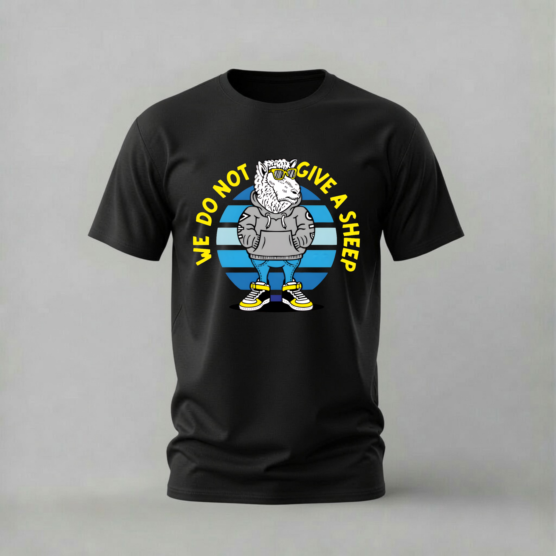 we do not give a sheep tshirt; cool sheep shirt; funny sheep graphic tee; streetwear sheep tshirt; give a sheep shirt; unisex funny tee; men cotton tshirt; half sleeve printed tshirt; streetwear; casual wear; sheep merch; funny animal graphic shirt
